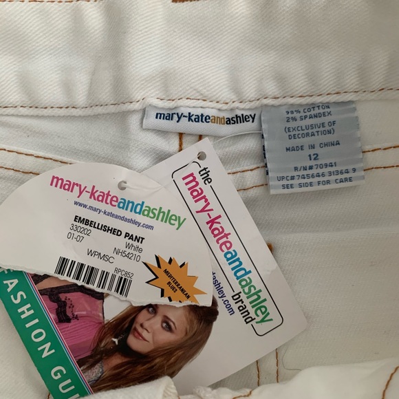 Mary Kate & Ashley Embroidered Denim, Size 12, NWT - Picture 8 of 8